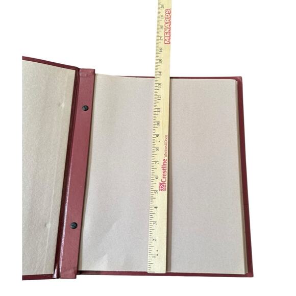 VTG Scrapbook Picture Photograph Album Deluxe Craft Blank Pages USA Made READ - Picture 6 of 7